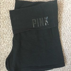 Pink Yoga Shorts